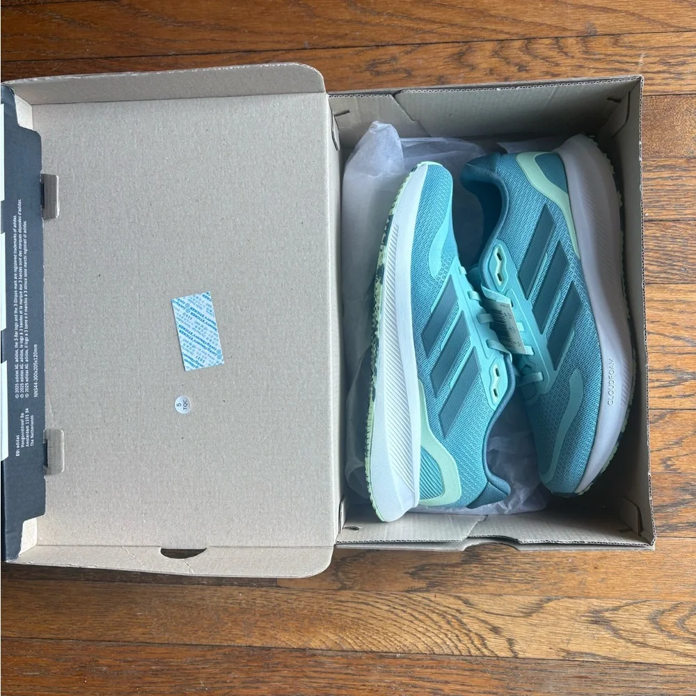 NWT adidas Athletic Running Shoes | Teal | Big Kids 5.5 | Women’s 7